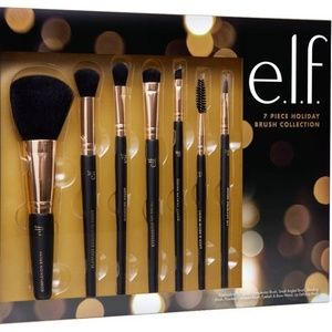 e.l.f. Holiday Brush Collection Gift Set 7 piece